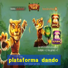 plataforma dando bonus de cadastro